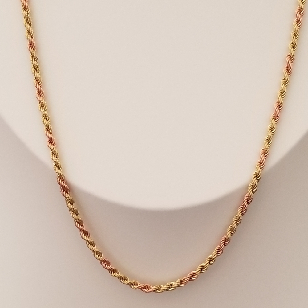 14K Gold Rope Chain